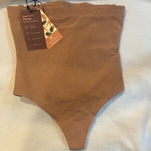 Brown Honeylove Sculpting Thong
